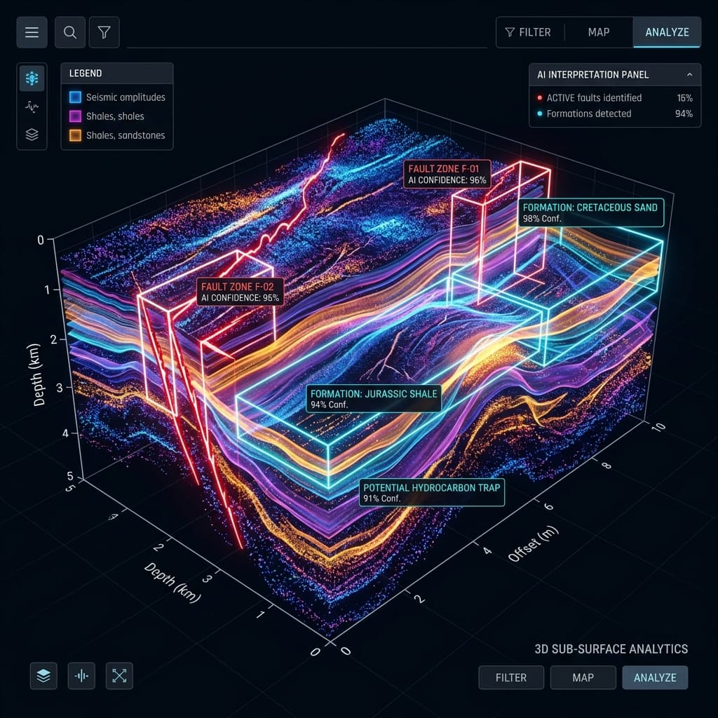 3D Seismic AI Visualization